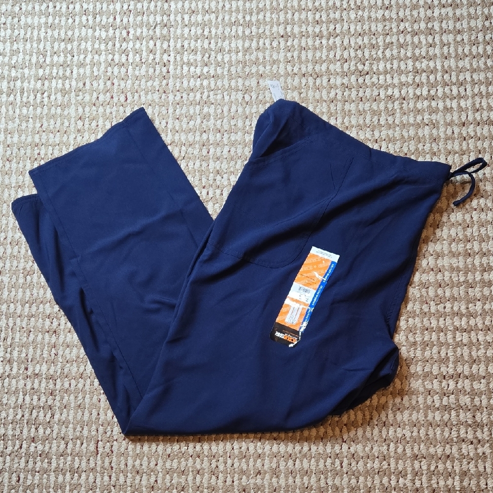 Scrubstar Scrubs Scrub 3XL Plus Size Drawstring Pants Navy Blue